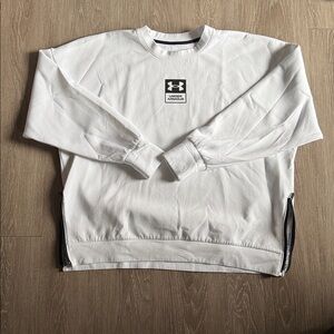 Under Armour White Crewneck